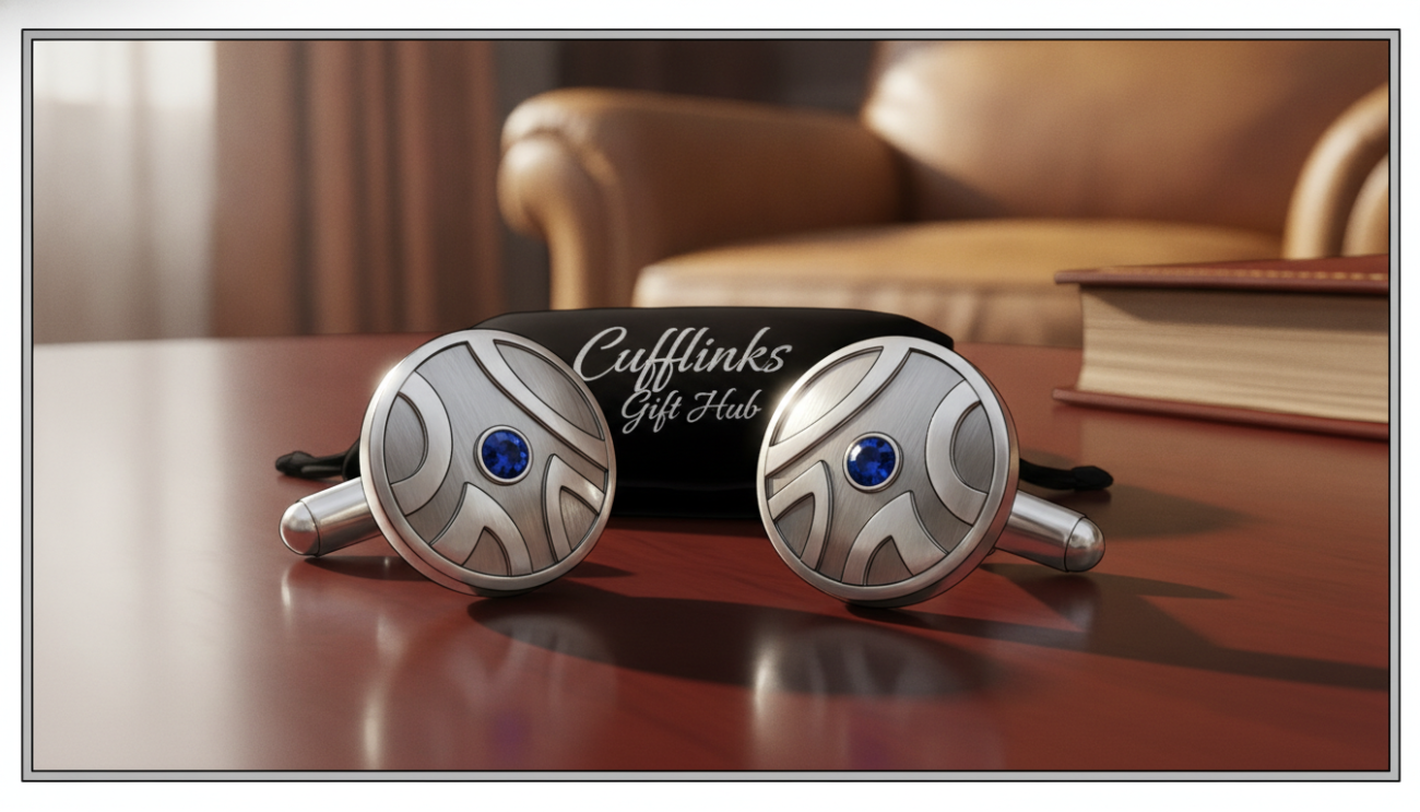 cufflinks in silver