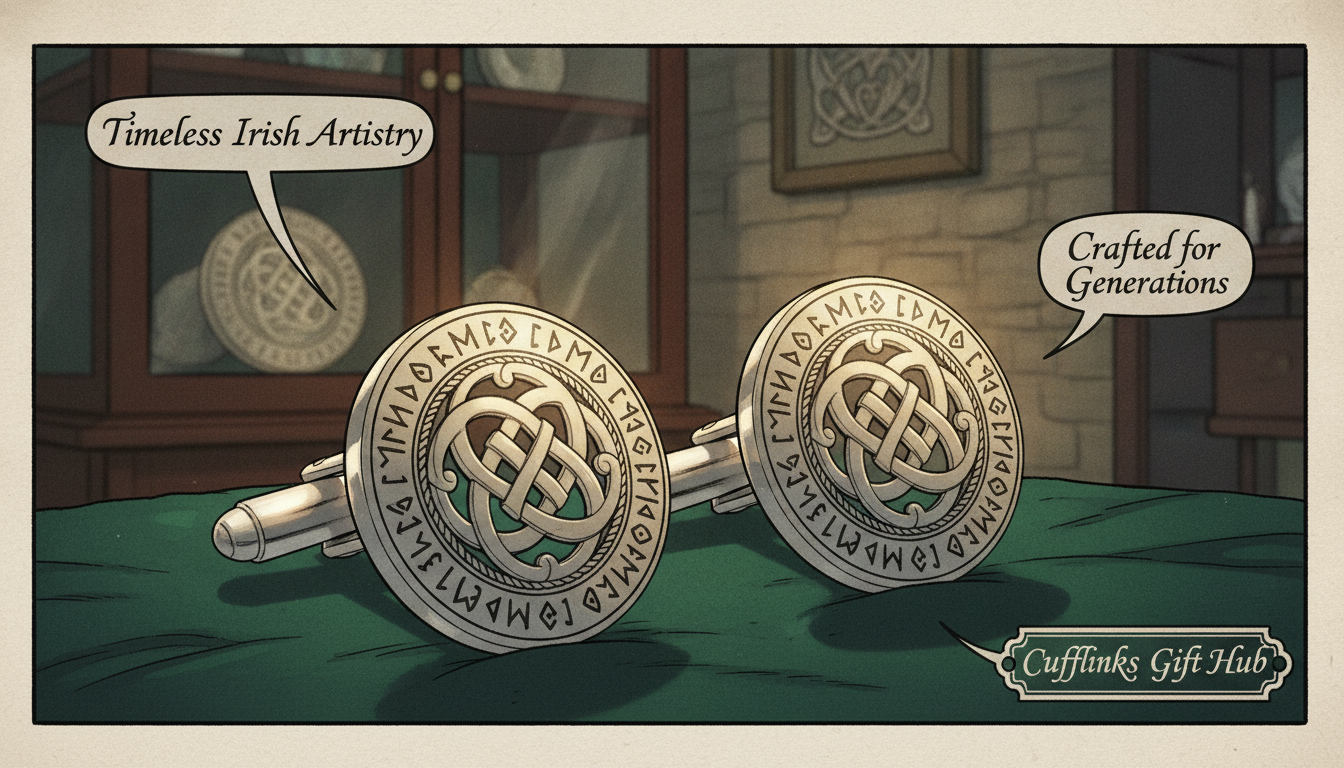 irish cufflinks