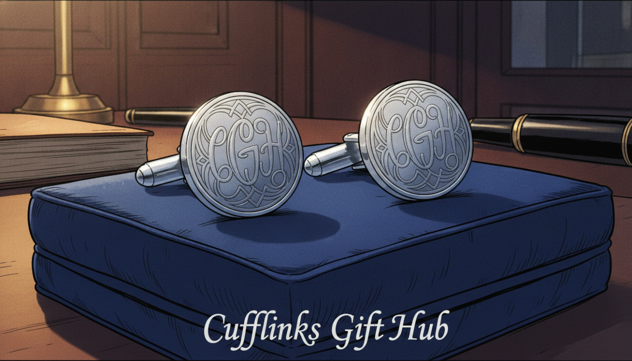mens cufflinks personalised
