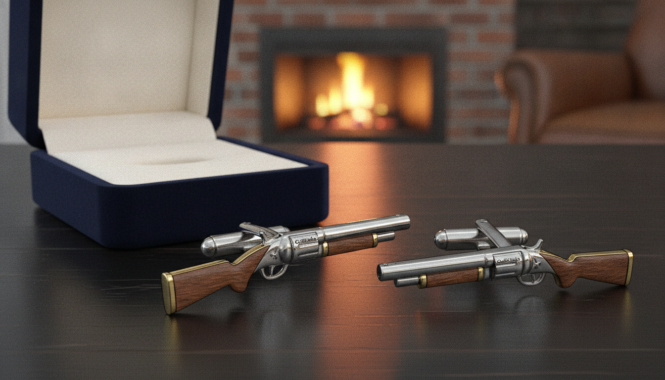 shotgun cufflinks