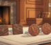 wood cufflinks