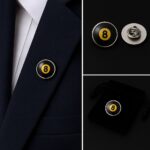 8 Ball Lapel Pin Badge