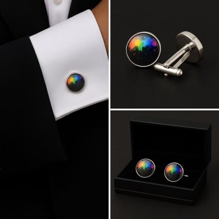 Art Paint Cufflinks