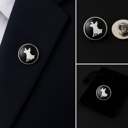Ballroom Dancing C Lapel Pin Badge