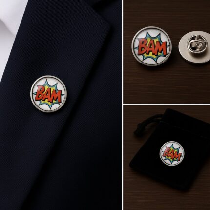 Bam Lapel Pin Badge