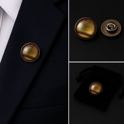 Baseball Lapel Pin Badge