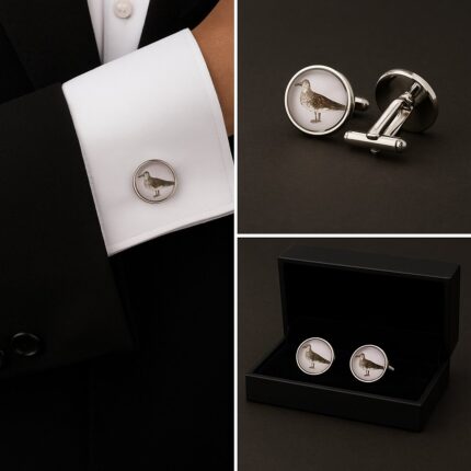 Bird Seagull Cufflinks