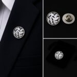 Bird Silhouette Lapel Pin Badge