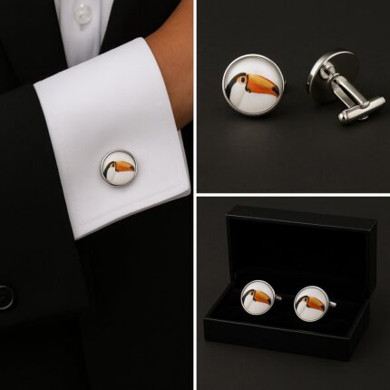 Bird Toucan Cufflinks