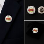 Boom Lapel Pin Badge