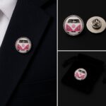 Campervan Lapel Pin Badge