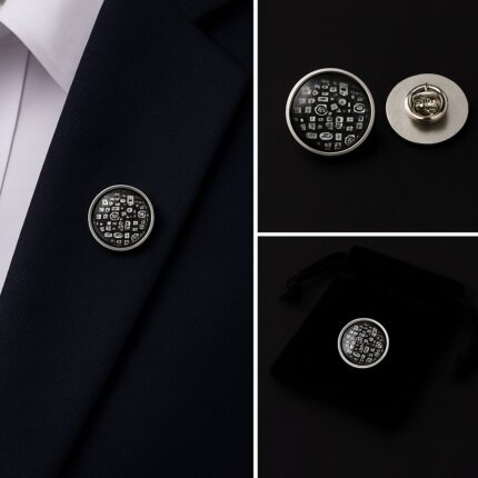 Car Part Art Lapel Pin Badge