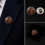 Coffee Beans Lapel Pin Badge