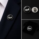 Cornet Lapel Pin Badge