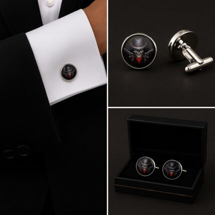 Cowboy Skull Cufflinks