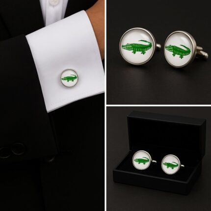 Crocodile Cufflinks
