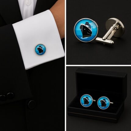 Cruise Liner Cufflinks