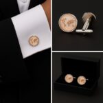 Dinosaur Map Cufflinks