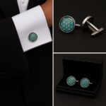 Dinosaur Pattern Cufflinks