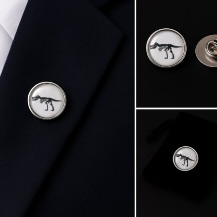 Dinosaur Trex Lapel Pin Badge