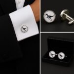 Dinosaur Velociraptor Cufflinks