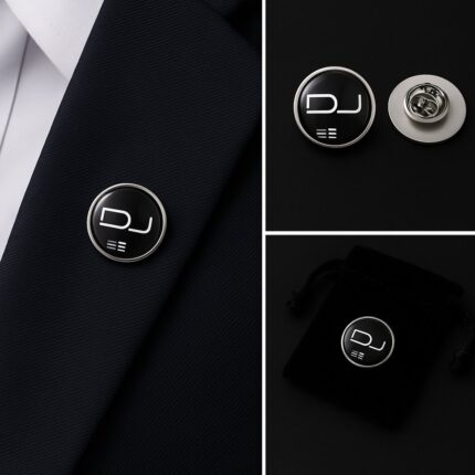 Dj Lapel Pin Badge