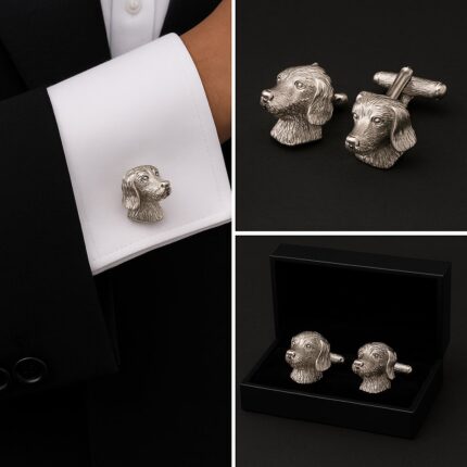 Dogs Head Cufflinks