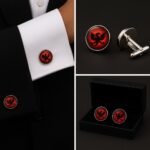 Dragon Red Cufflinks