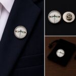 Dragonfly Lapel Pin Badge