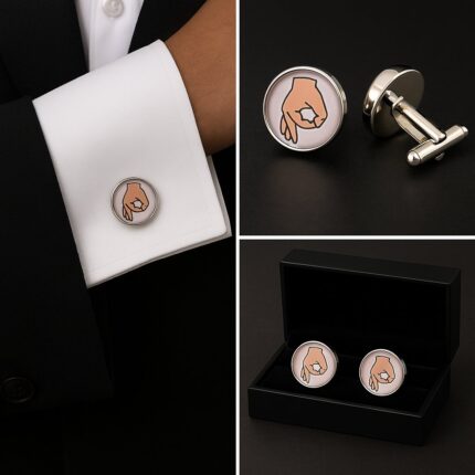 Finger Circle Cufflinks