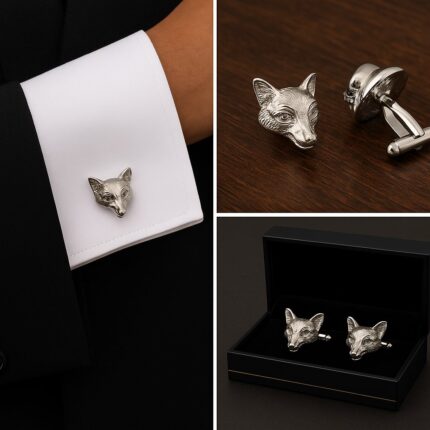 Fox Head Cufflinks