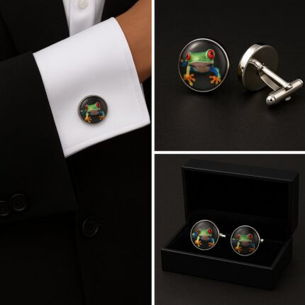 Frog Jungle Cufflinks