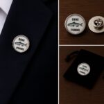 Gone Fishing Lapel Pin Badge