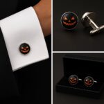 Halloween Pumpkin Cufflinks