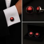 Halloween Red Eyes Cufflinks