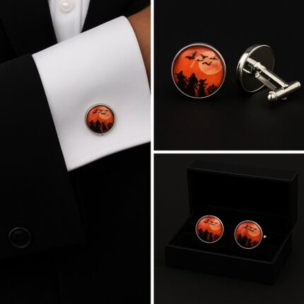 Halloween Trick Or Treat Cufflinks