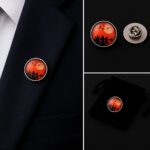 Halloween Trick Or Treat Lapel Pin Badge