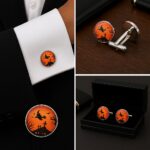 Halloween Witch Cufflinks
