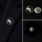 Hand Game Lapel Pin Badge
