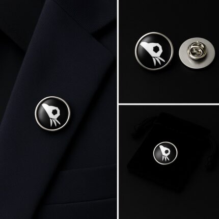 Hand Game Lapel Pin Badge