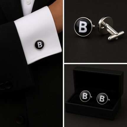 Personalised Initial Letter Cufflinks