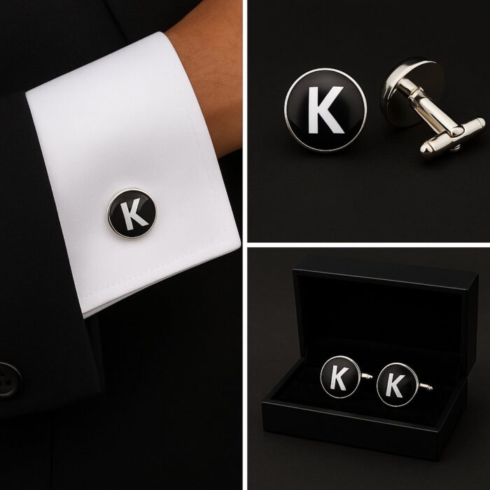 Personalised Initial Letter Cufflinks