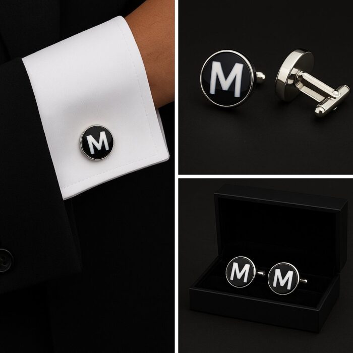 Personalised Initial Letter Cufflinks