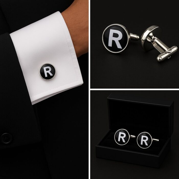 Personalised Initial Letter Cufflinks