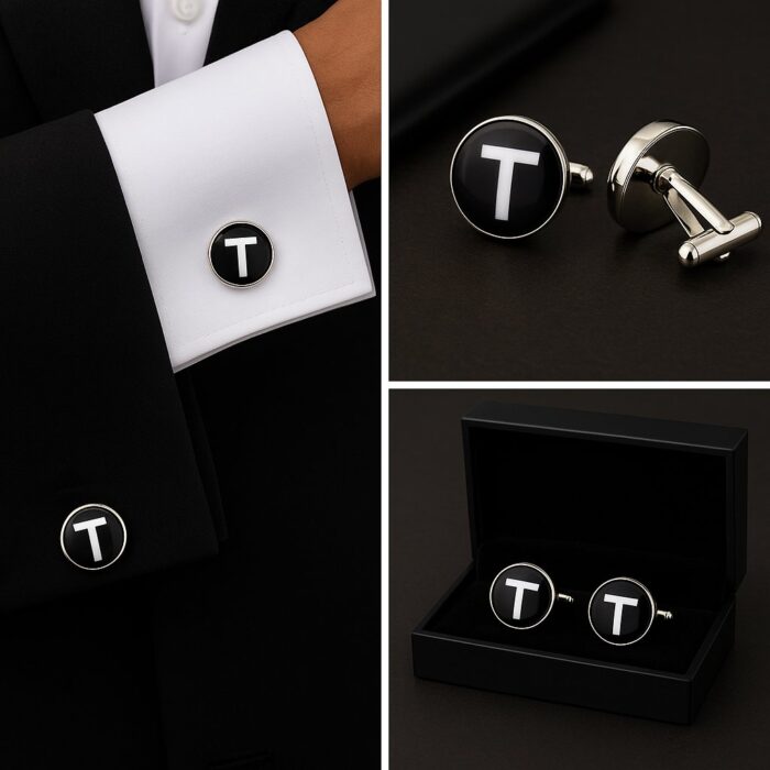 Personalised Initial Letter Cufflinks