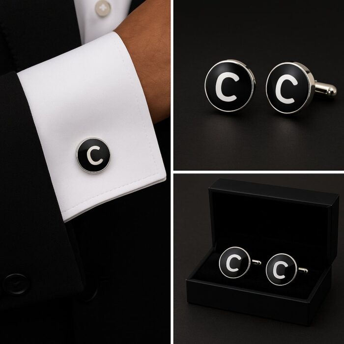 Personalised Initial Letter Cufflinks