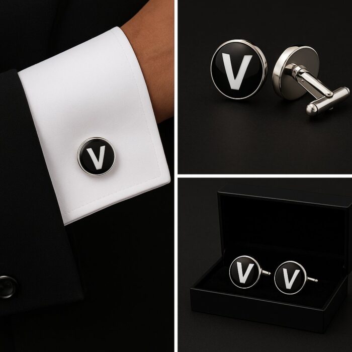 Personalised Initial Letter Cufflinks