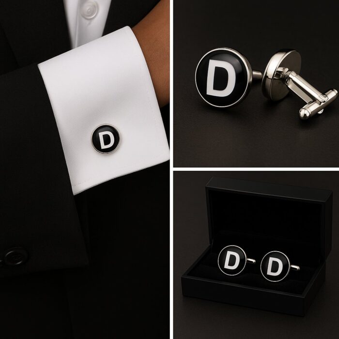 Personalised Initial Letter Cufflinks