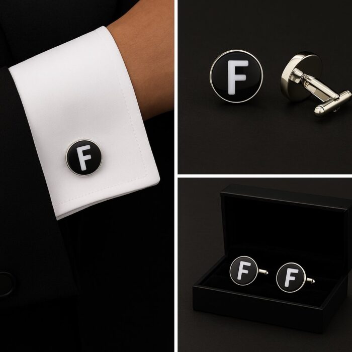 Personalised Initial Letter Cufflinks