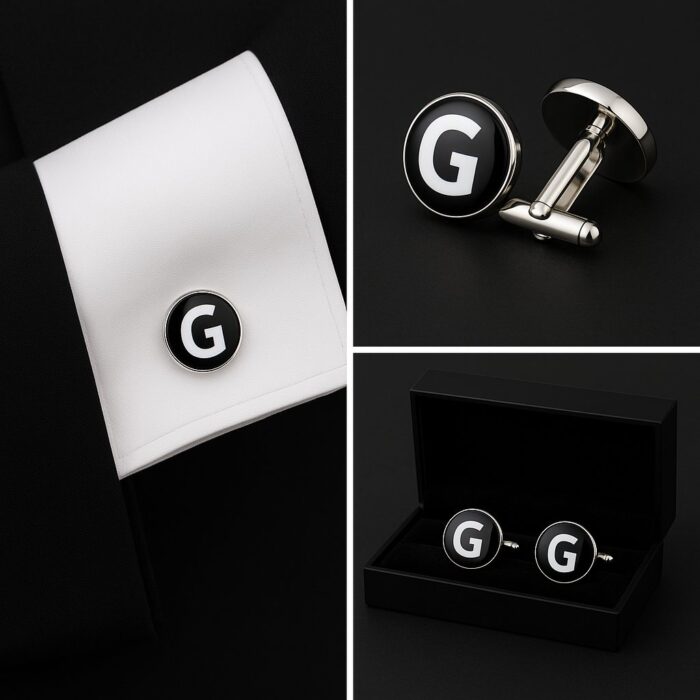Personalised Initial Letter Cufflinks